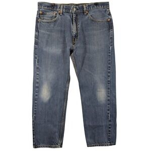 Levi's 505 Jeans Men's Size 36X27.5 (No Tag) Blue Regular‎ Fit Straight Leg